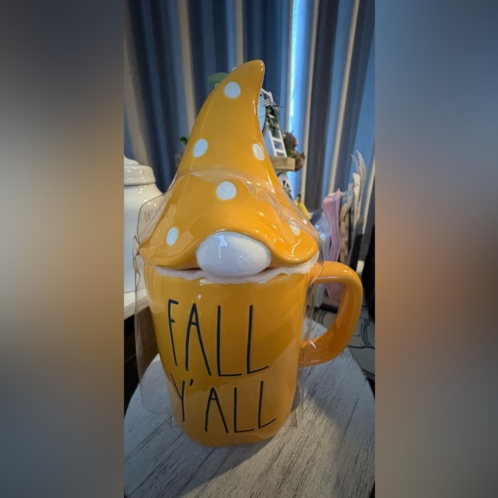 Rae Dunn Artisan Collection Orange Mug